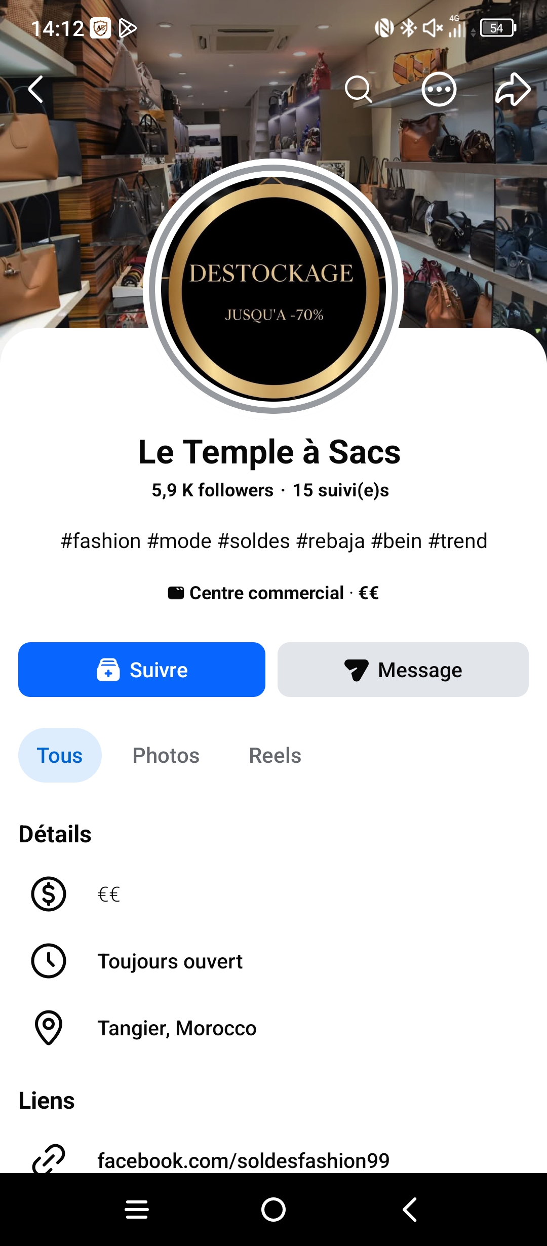 Report for fraud and scam (Fake online store)