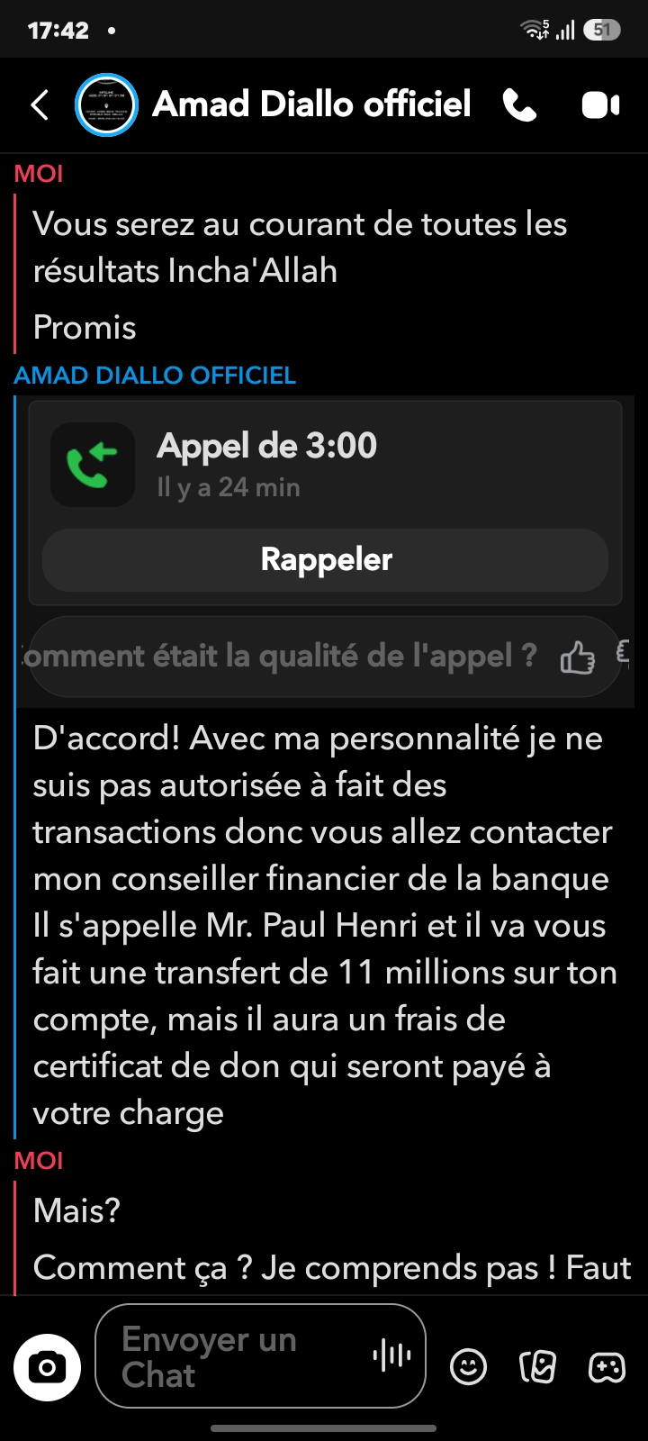 Beware of scams on Snapchat! - image 3