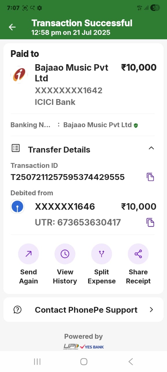 bajaao music private limited mumbai scams 100+ people with proof