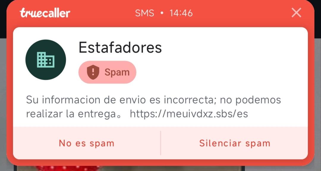 Scams involving supposed orders