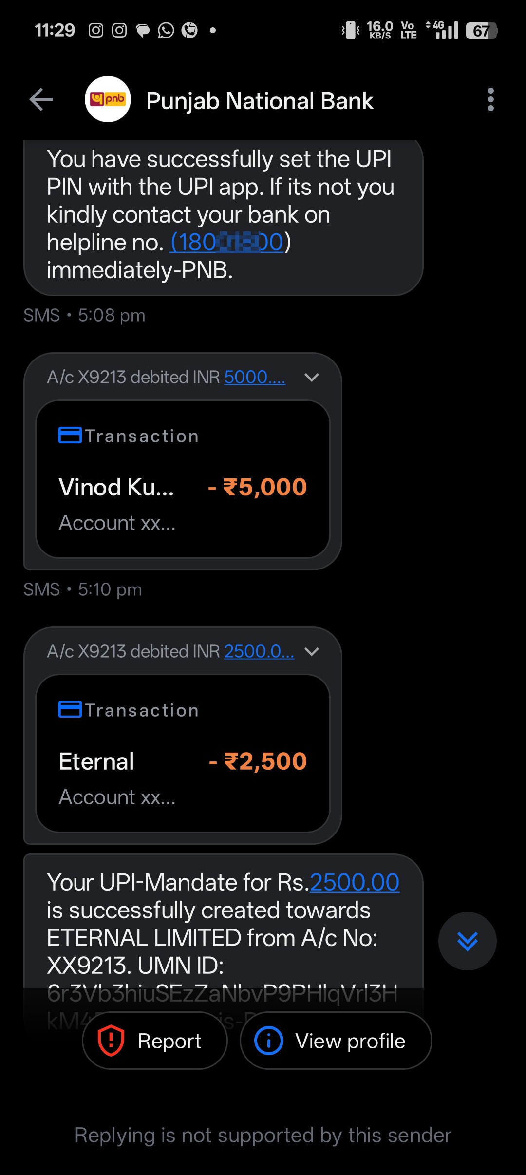Unauthorized money deducted and scam
 - image 3