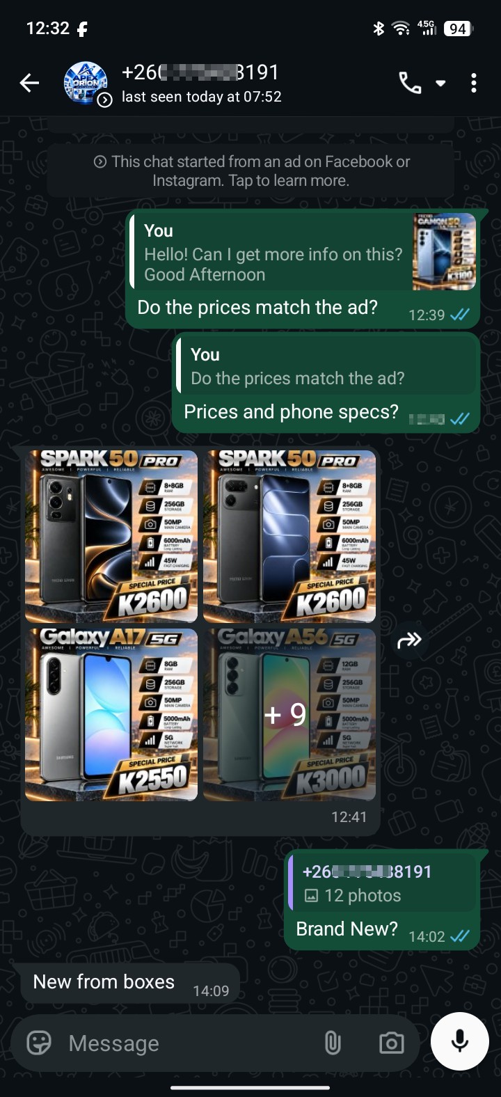 5G brand new phones going at K2600 sure  - image 2