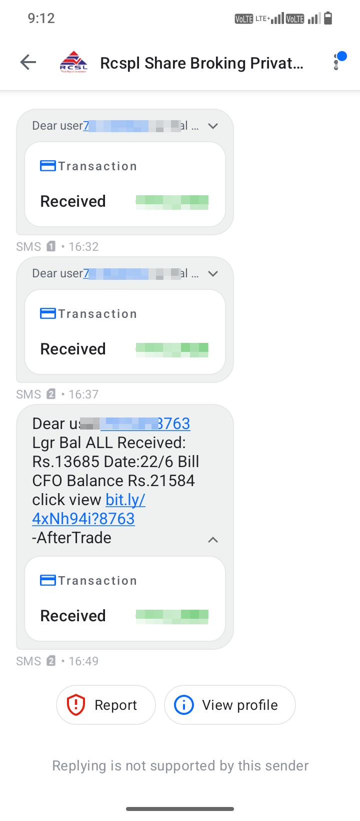 Beware of such links 
