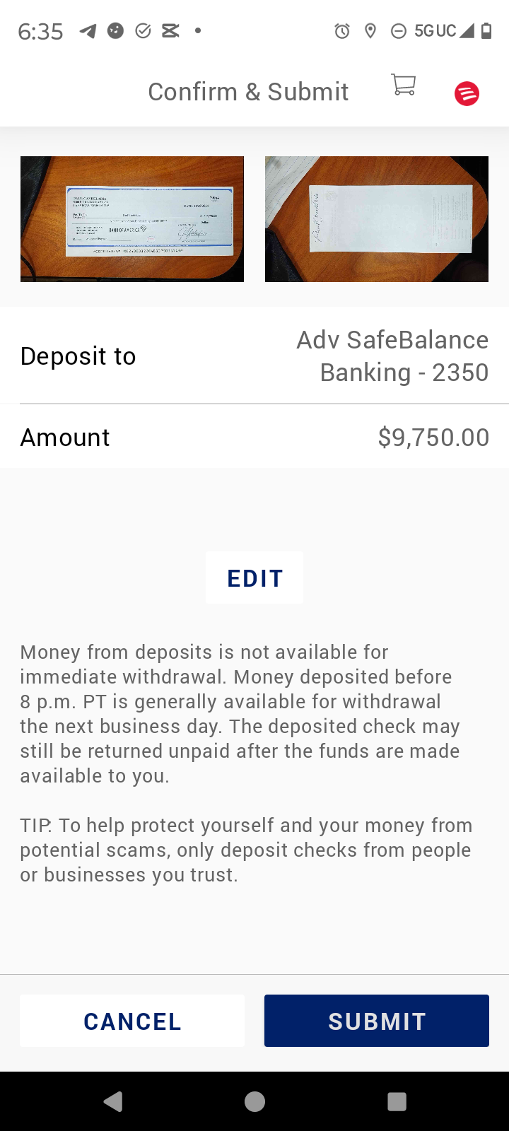 a woman asking to help her with inheritance and you would get money back when finalized - image 7