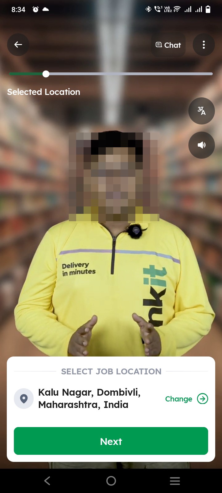 Blink it pickup job potential scam - image 2