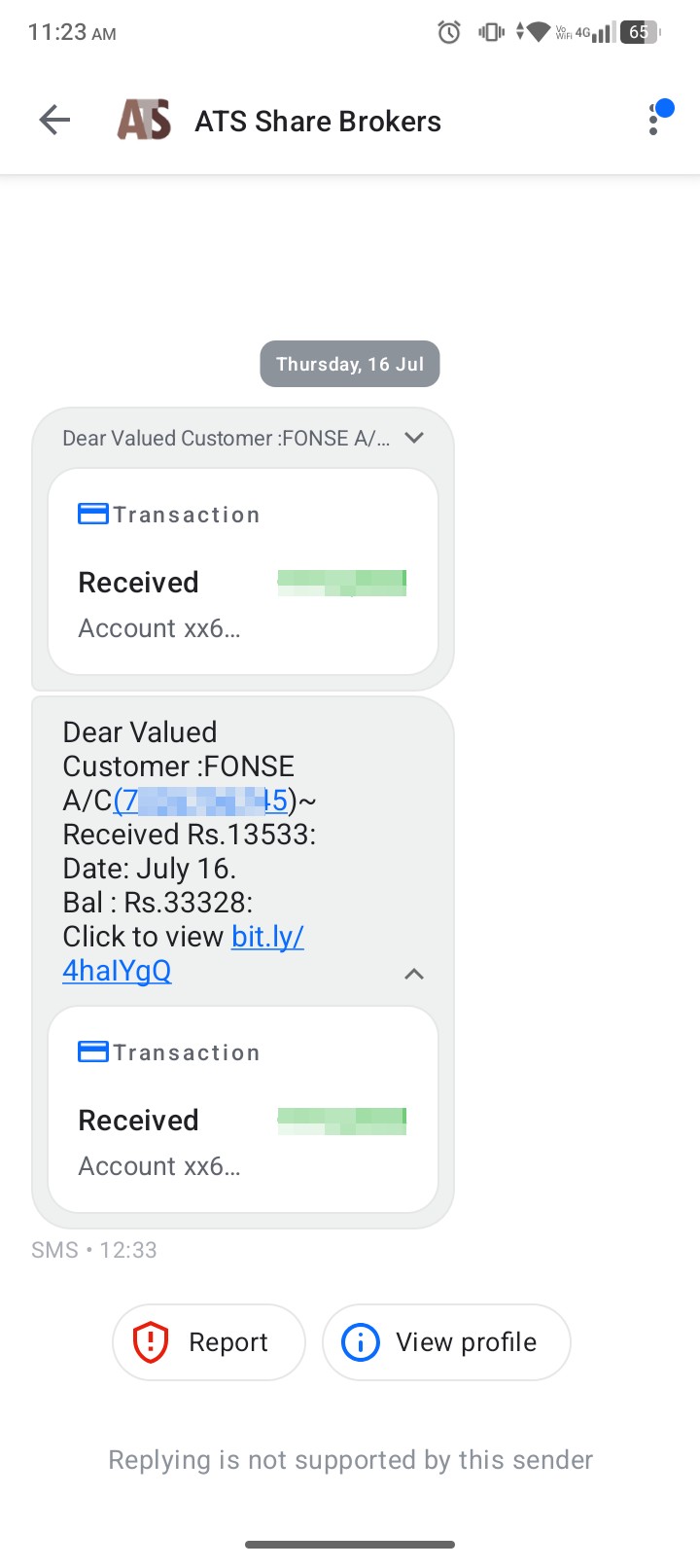fake amounts deposit scam  - image 3