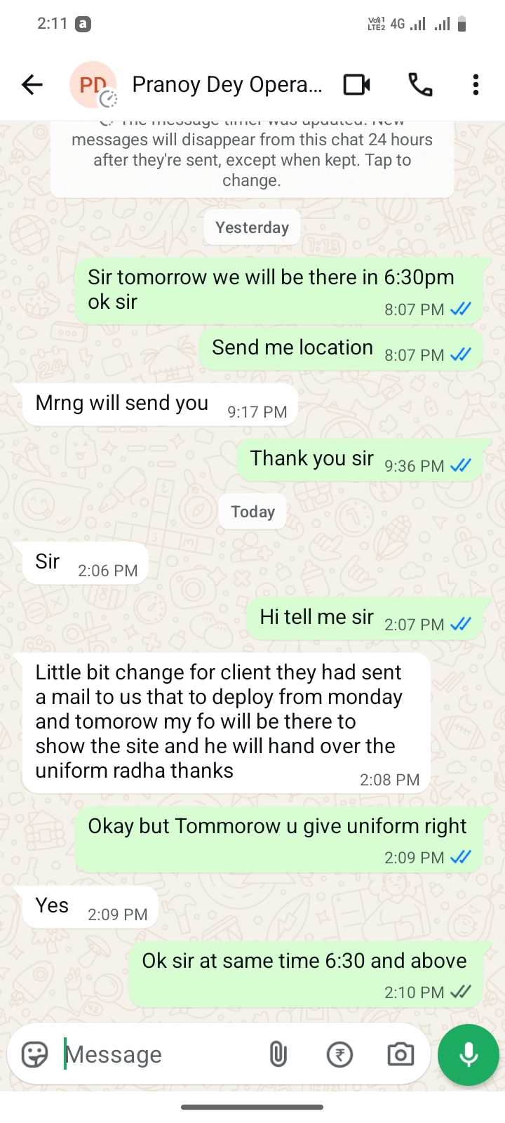 He as collec with me 3k,for uniform and he not given my salary last 6th month,heis froud and scammer