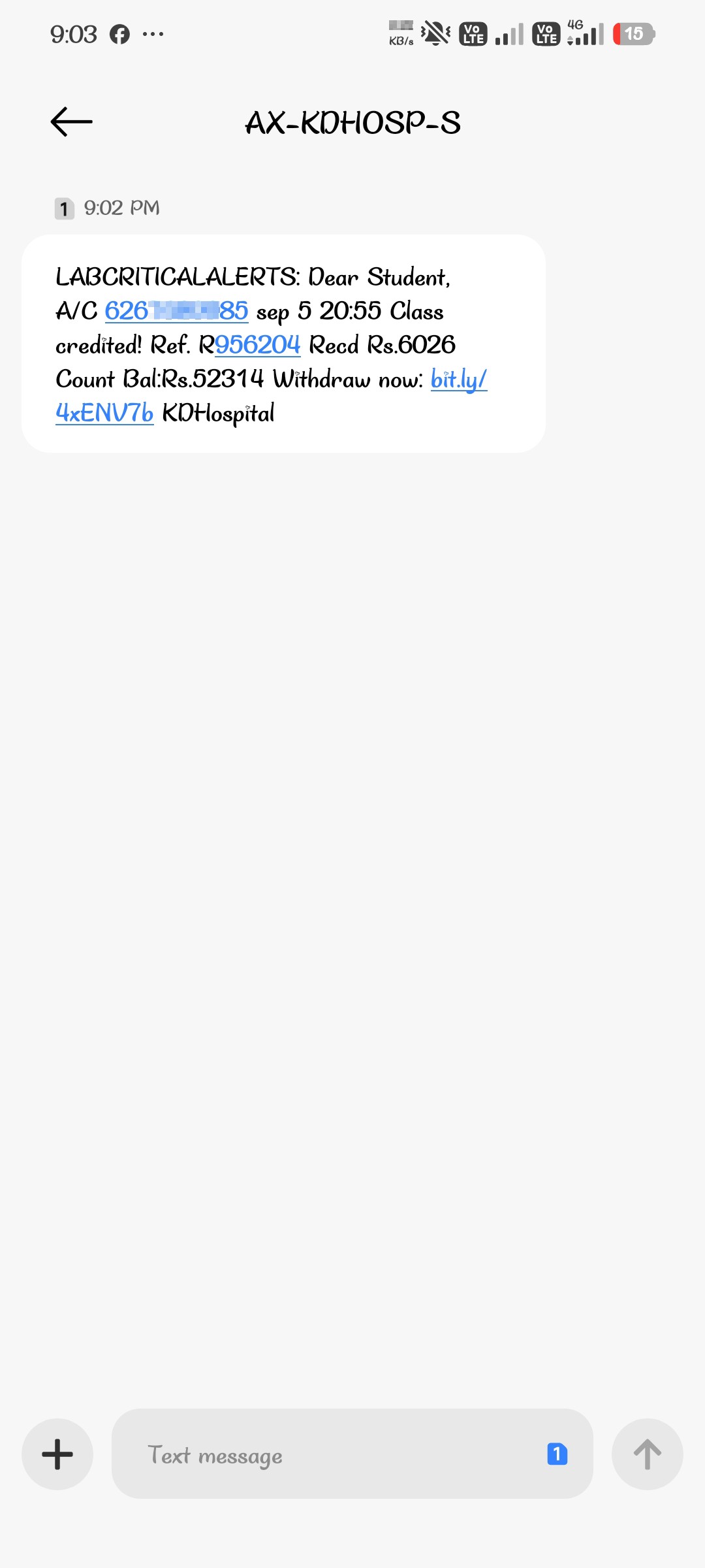 Block this type sms