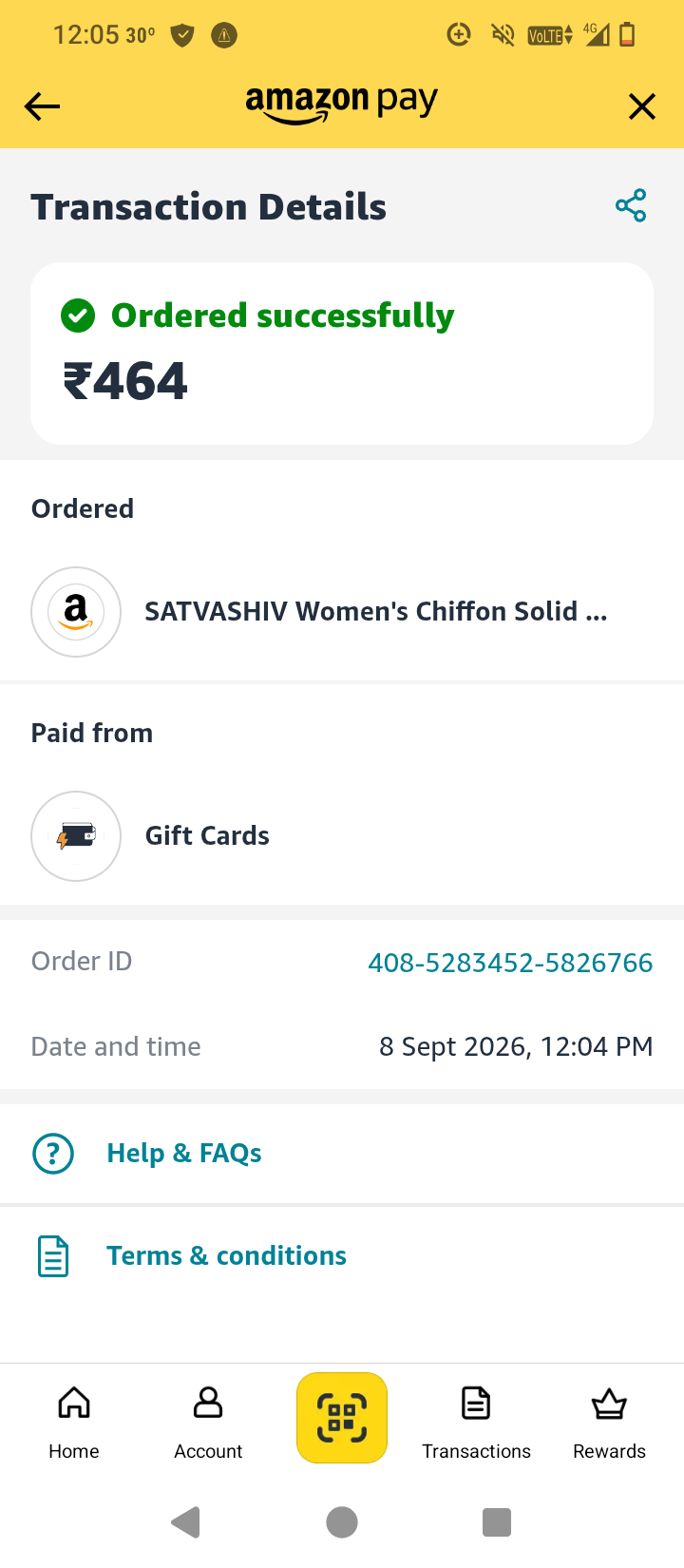 Amazon has deducted my money. - image 2