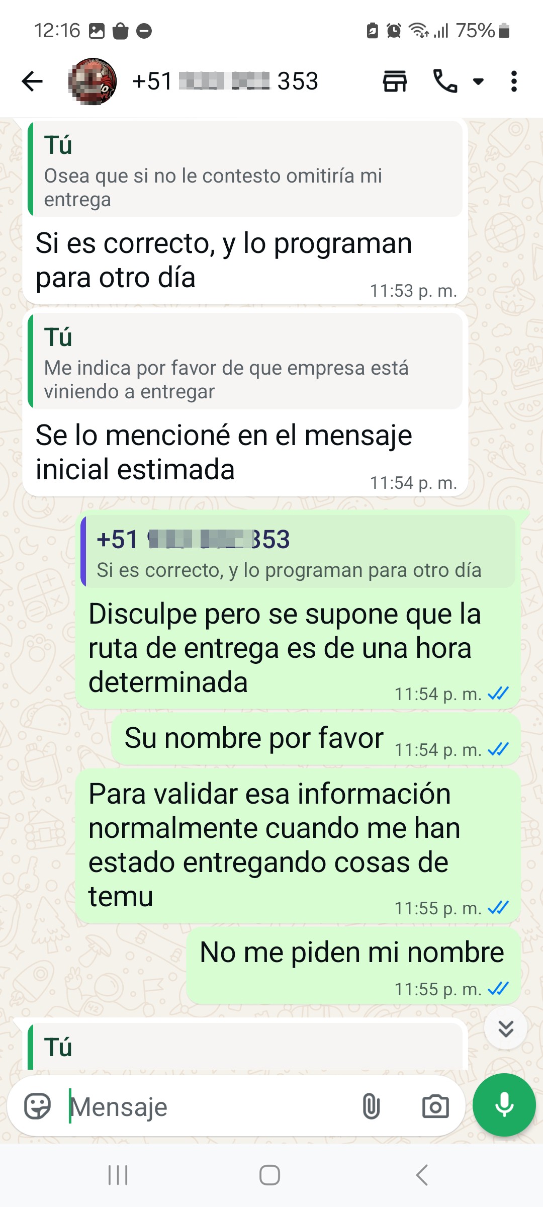 Scammer delivers Temu - image 4