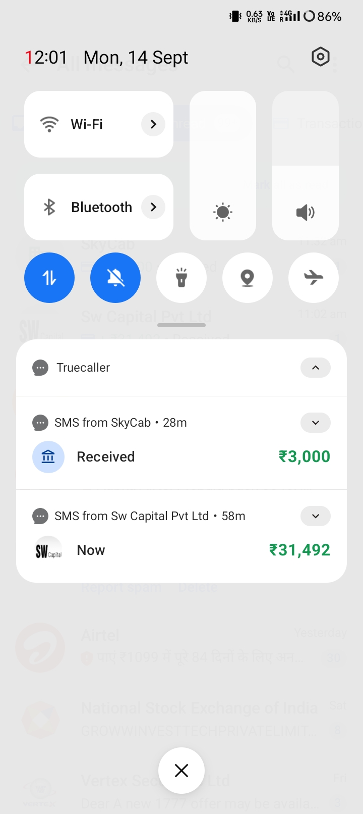 scam and fraud messages