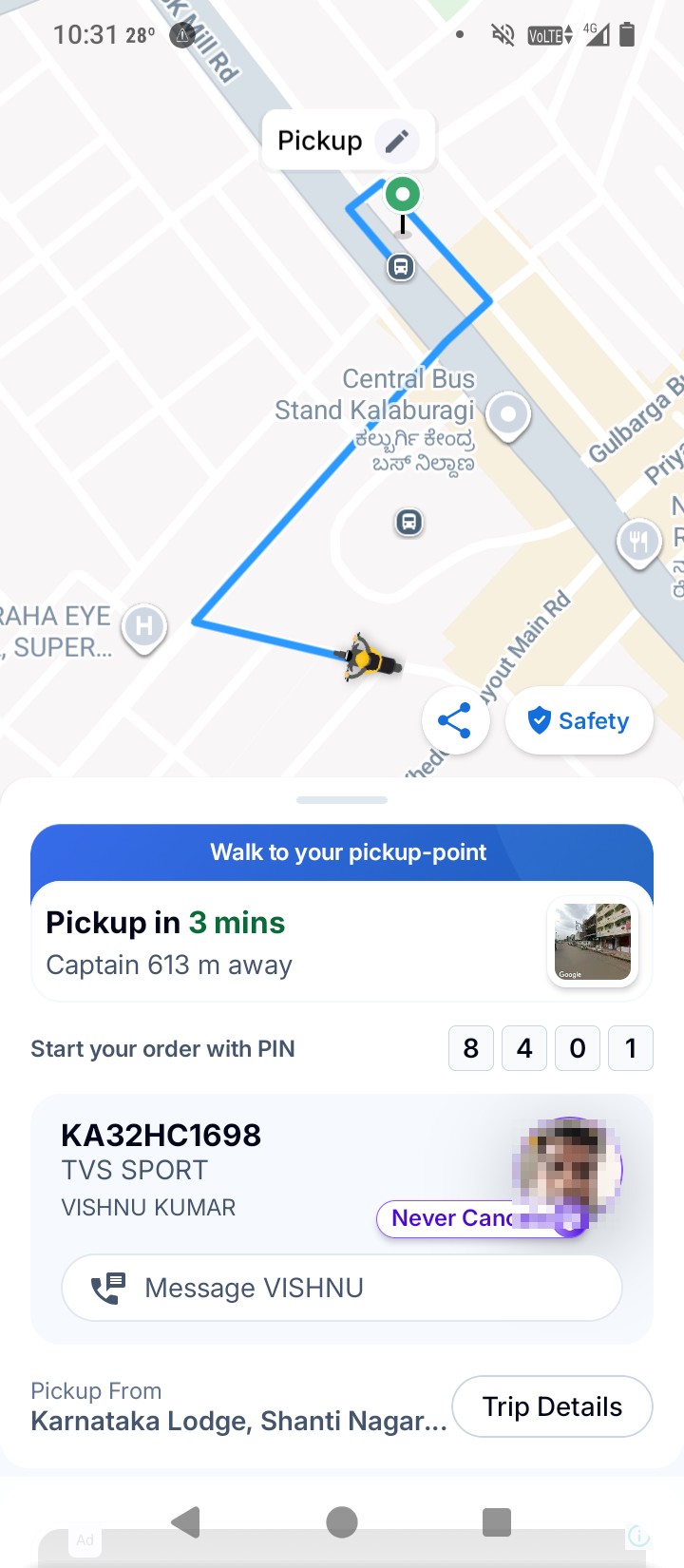 I have received calls from Rapido twice. - image 3
