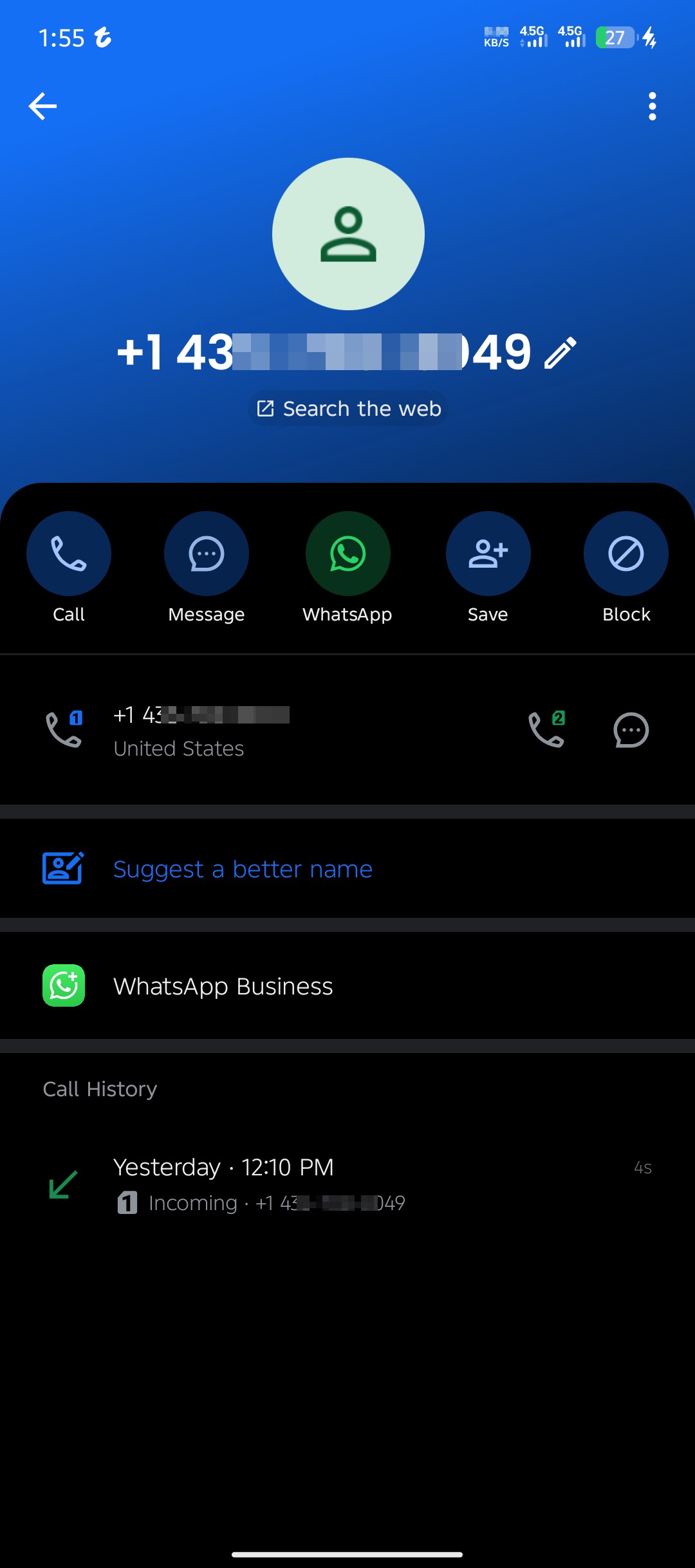 is it a scam call