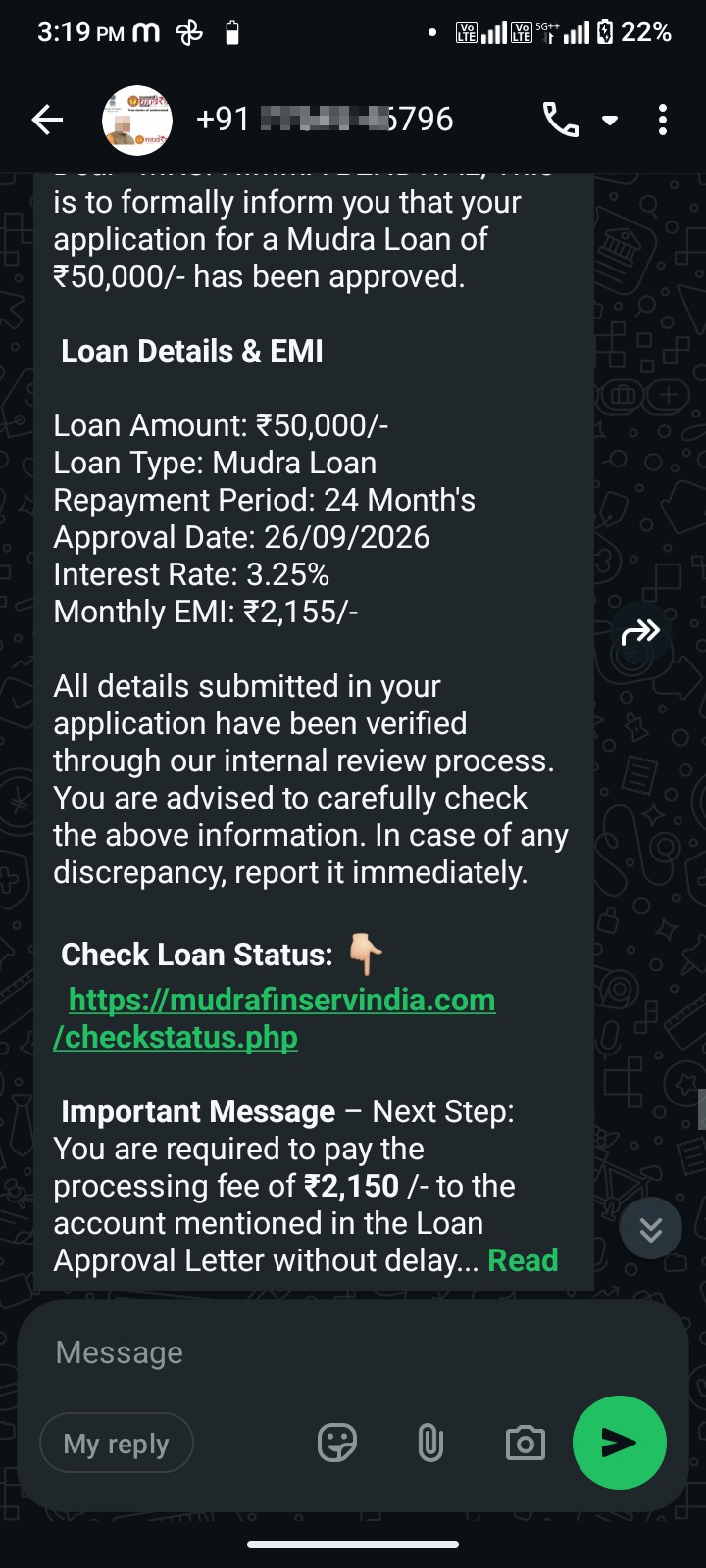 mudra loan fraud scam - image 2