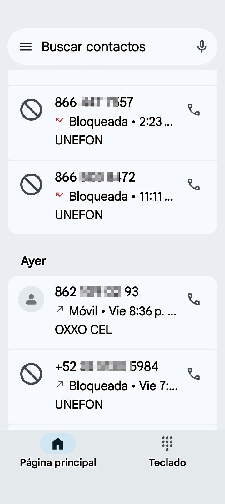 These numbers keep calling me all the time. What can I do to stop them from calling me?