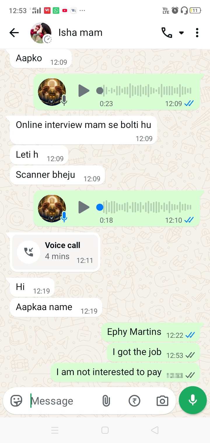 pls be careful of Hr hr  - image 3