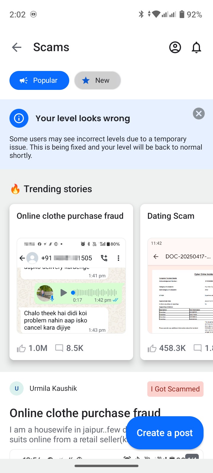 “OTP Scam Call Attempt”