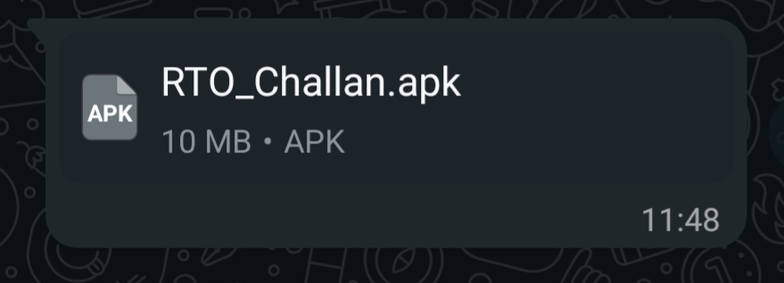 RTO app scam