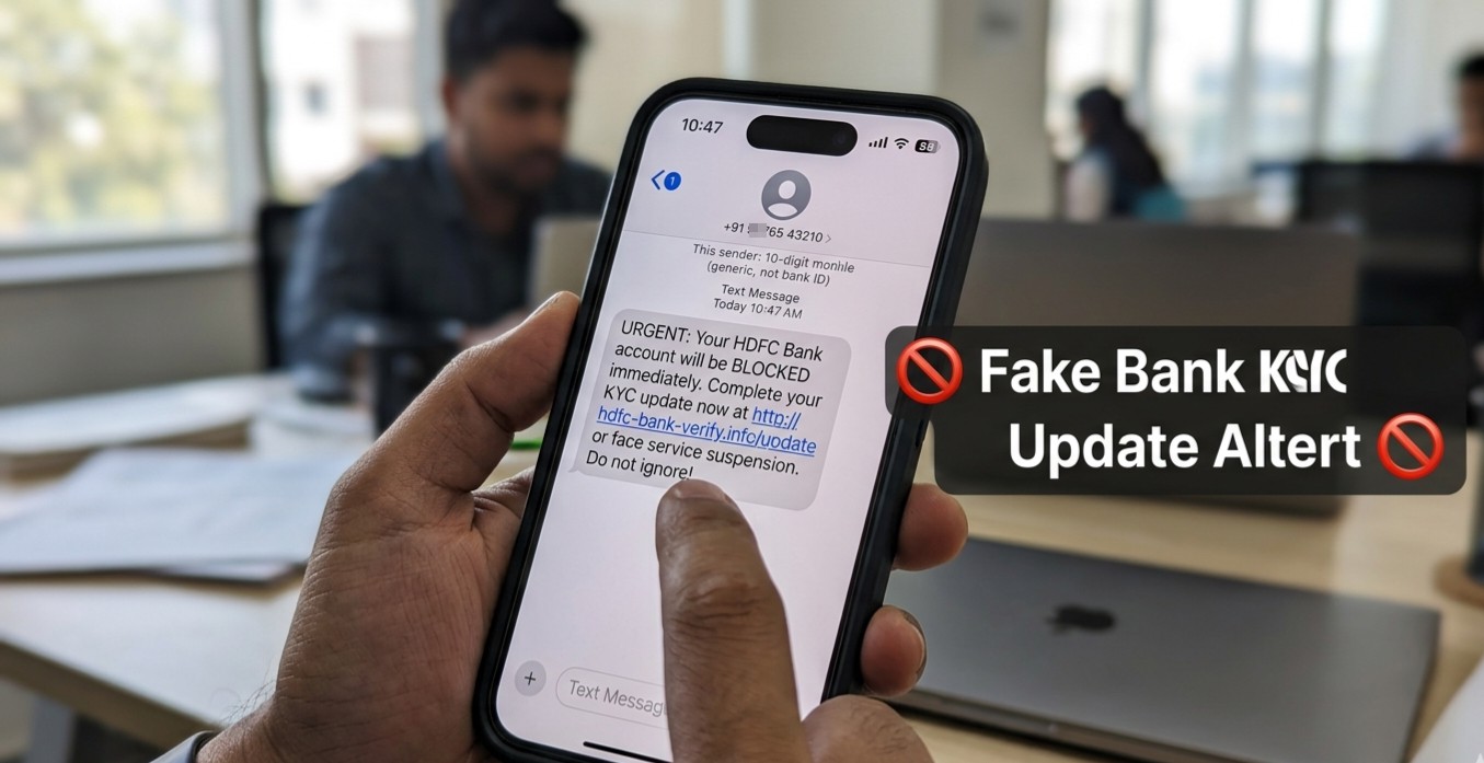 Fake Bank KYC Update Alert 🚫