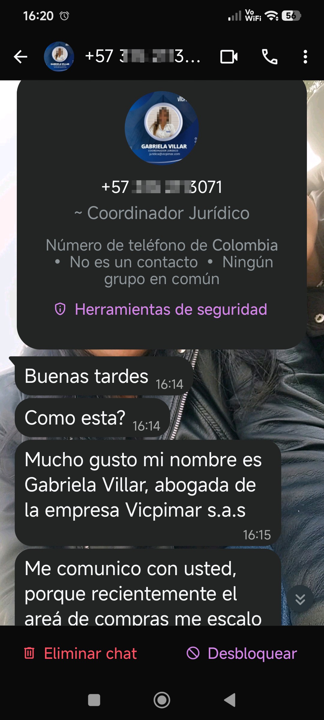 VICMAR scam - image 2
