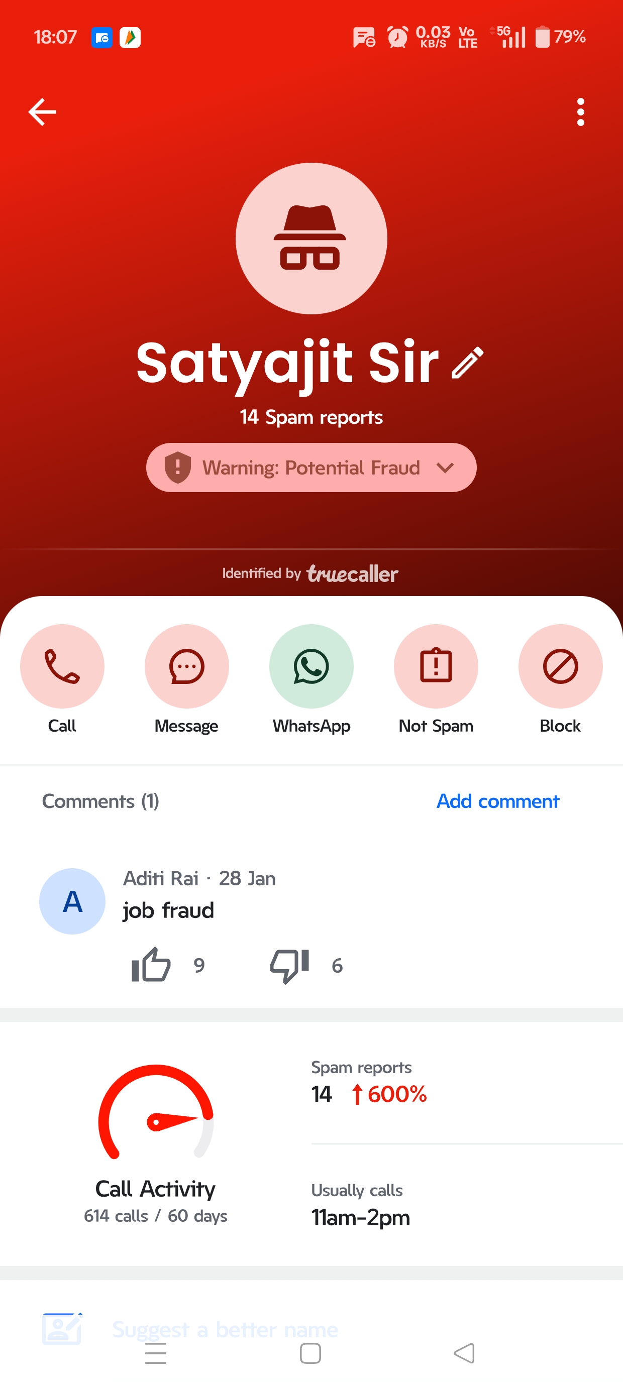 Is this work from home job call a scam?