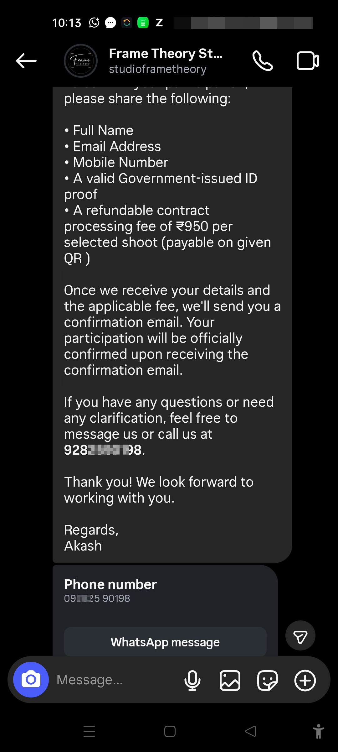 money scam