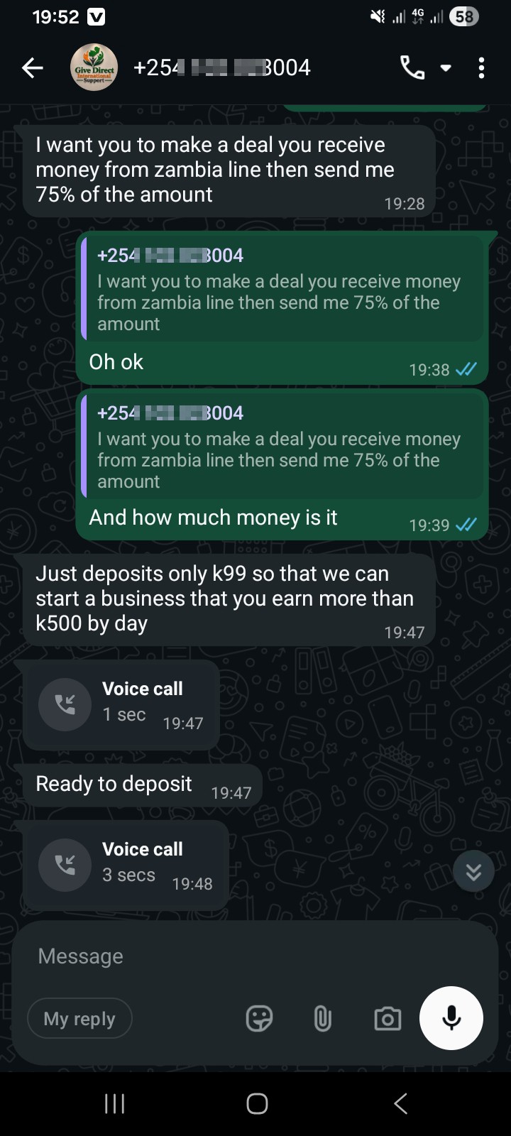 is it a scam please help me 