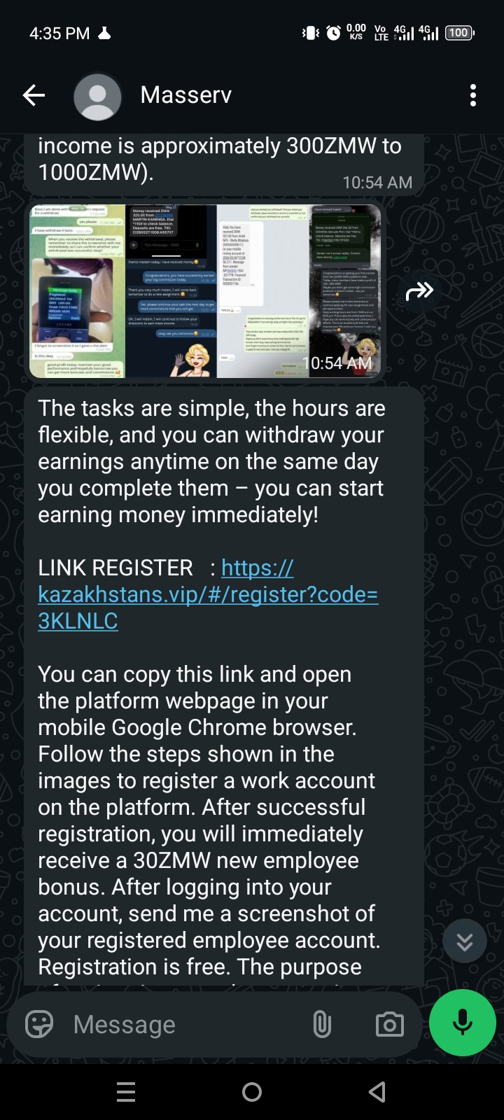 scammers everywhere, especially with Airtel 