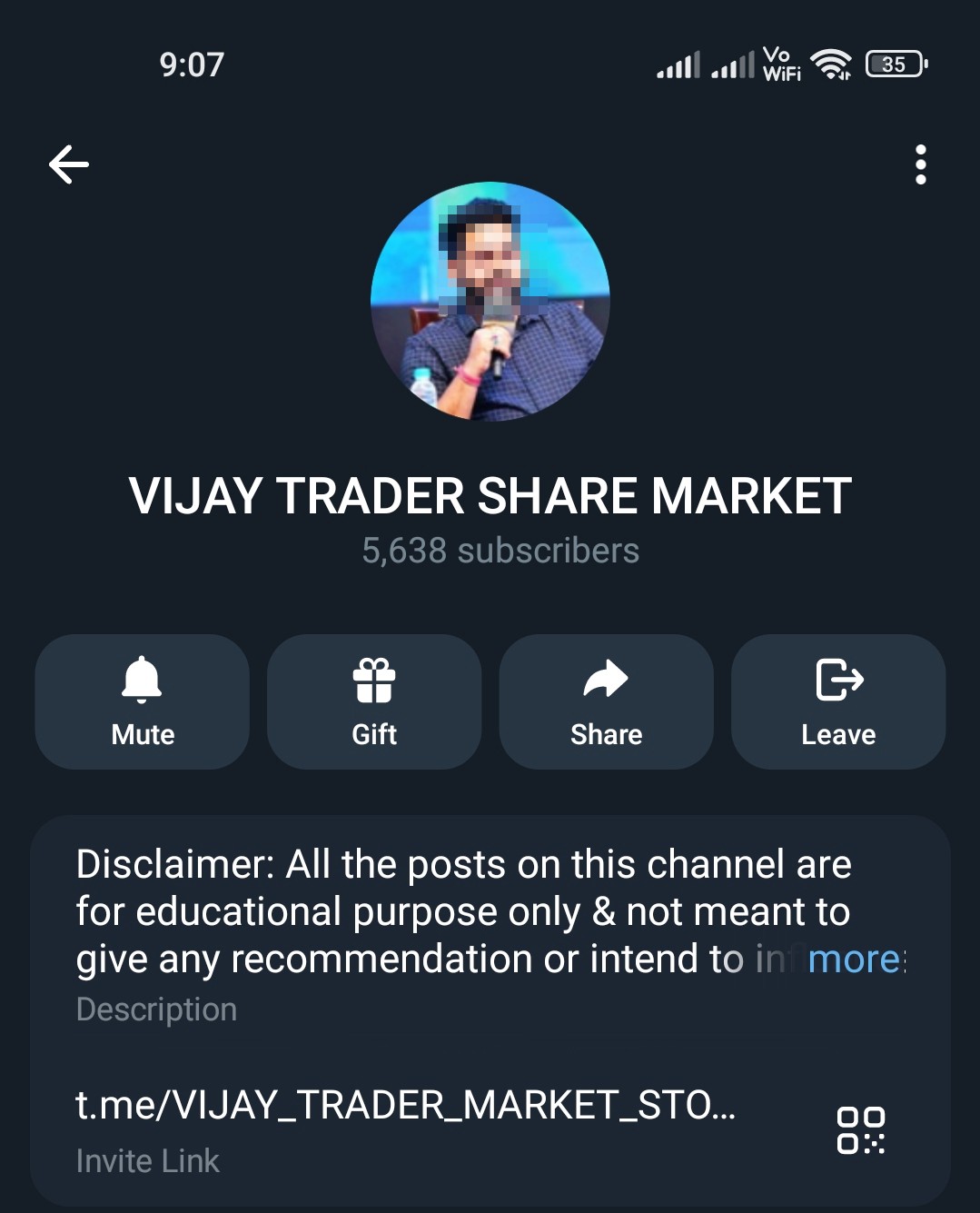 Telegram group Scams