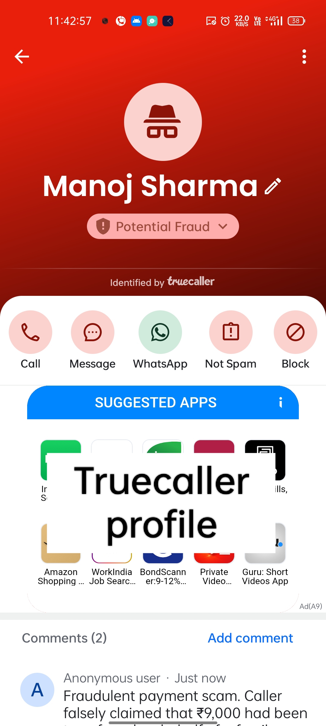 🚨 WARNING: Fake Payment SMS Scam — Do Not Send Money Back!