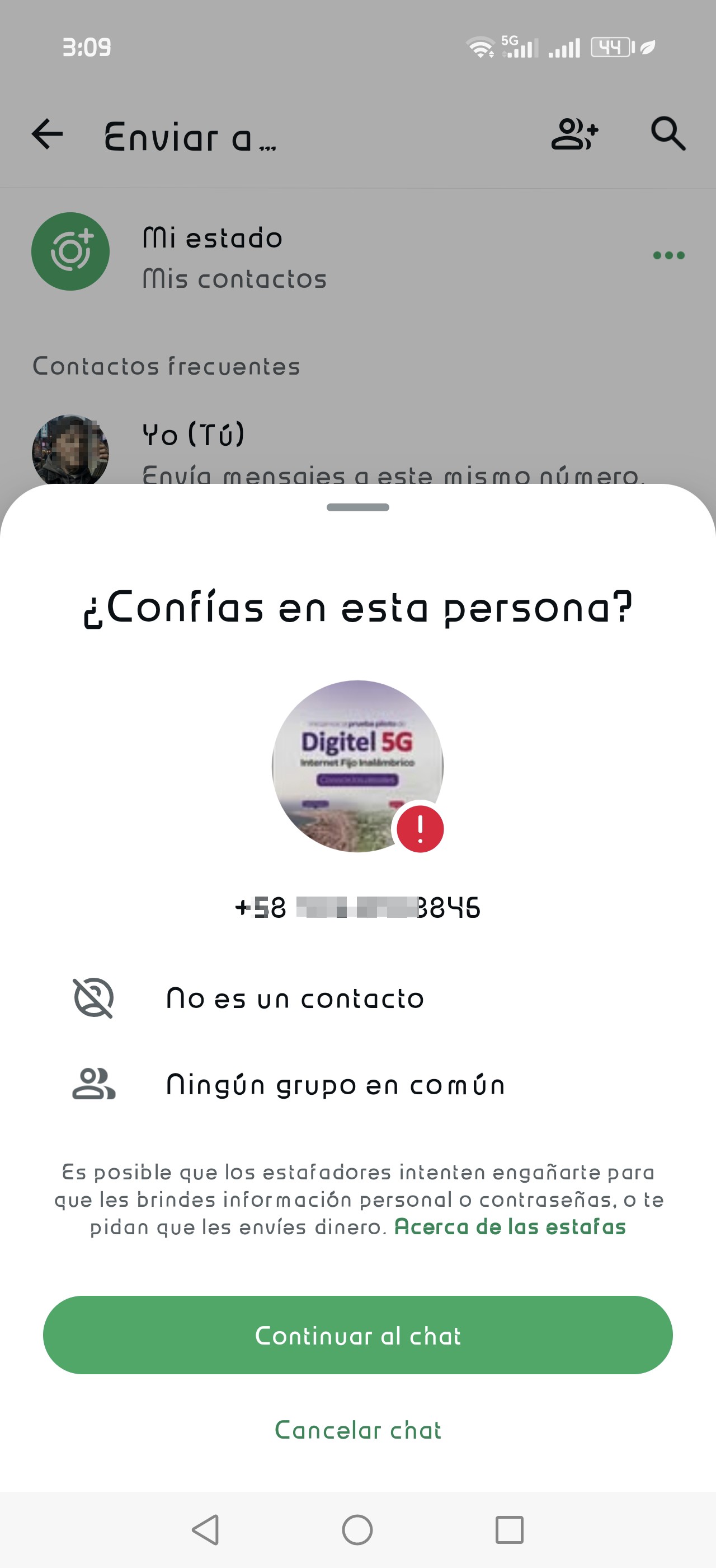 They call saying they are from the company Digitel, watch out for these.
