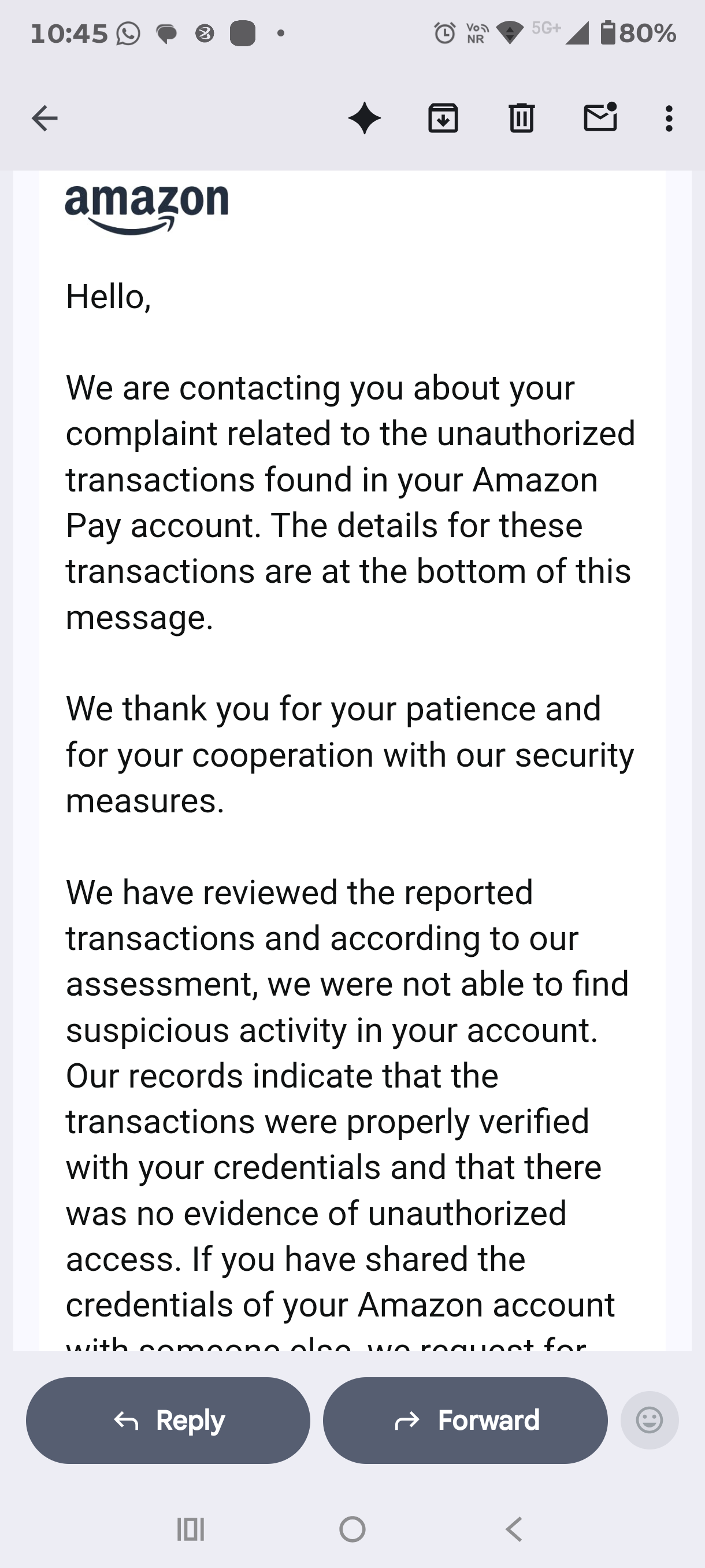 Got AI ASSISTANT amazon call from USA - image 3