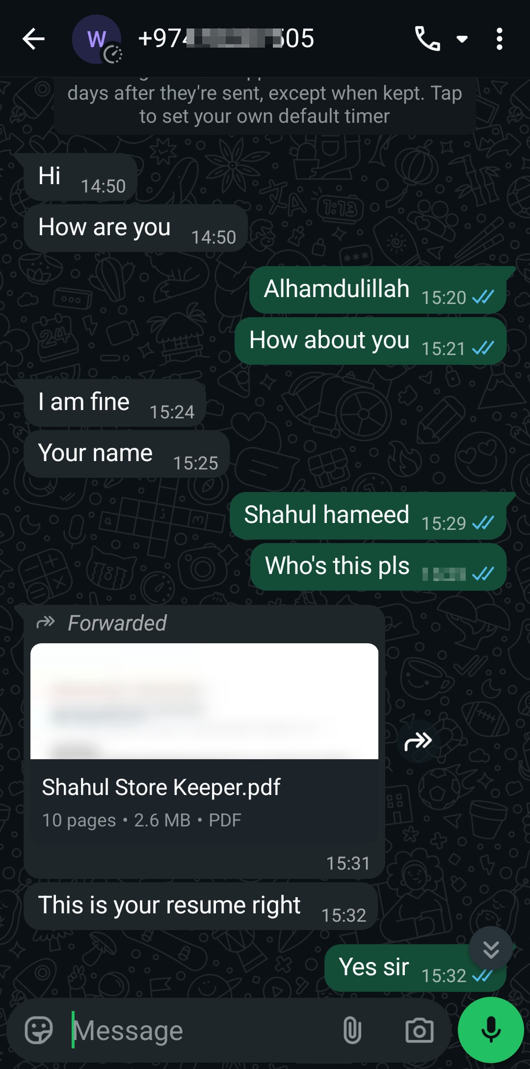 Qatar job scam