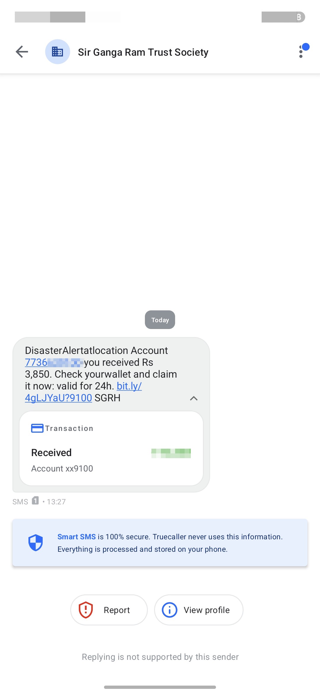 Be aware✅
