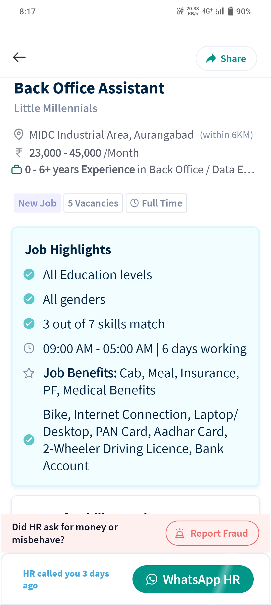 Job Scam for Money  - image 3