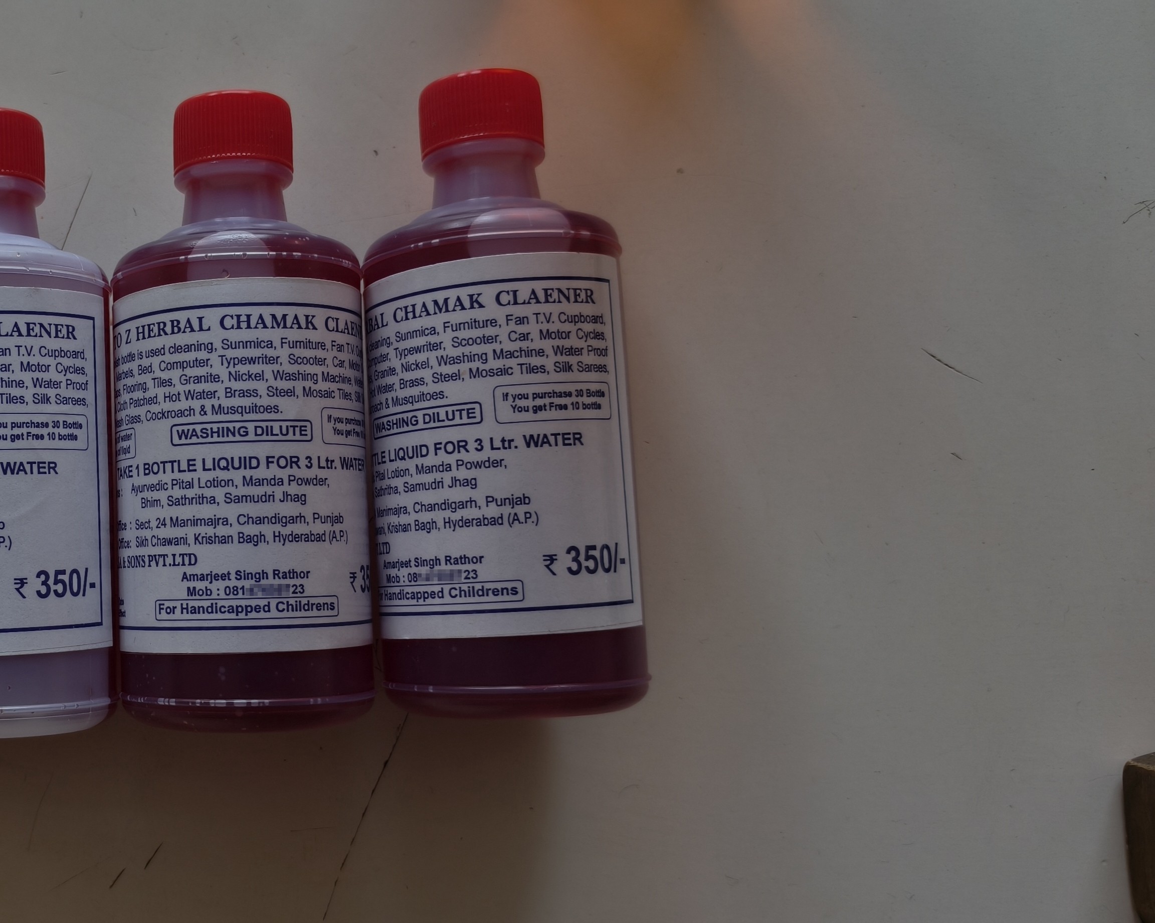 Cleaning Liquid Scam - image 4