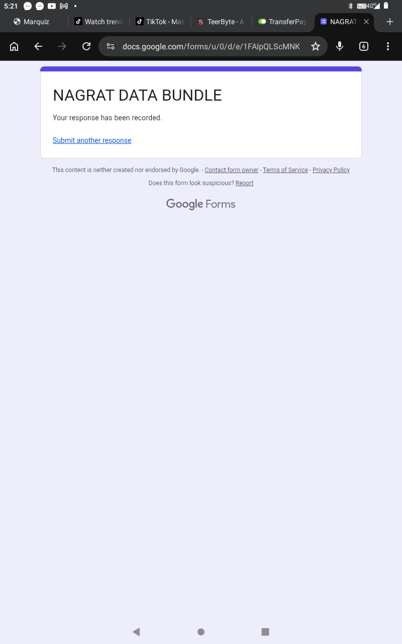 data scam