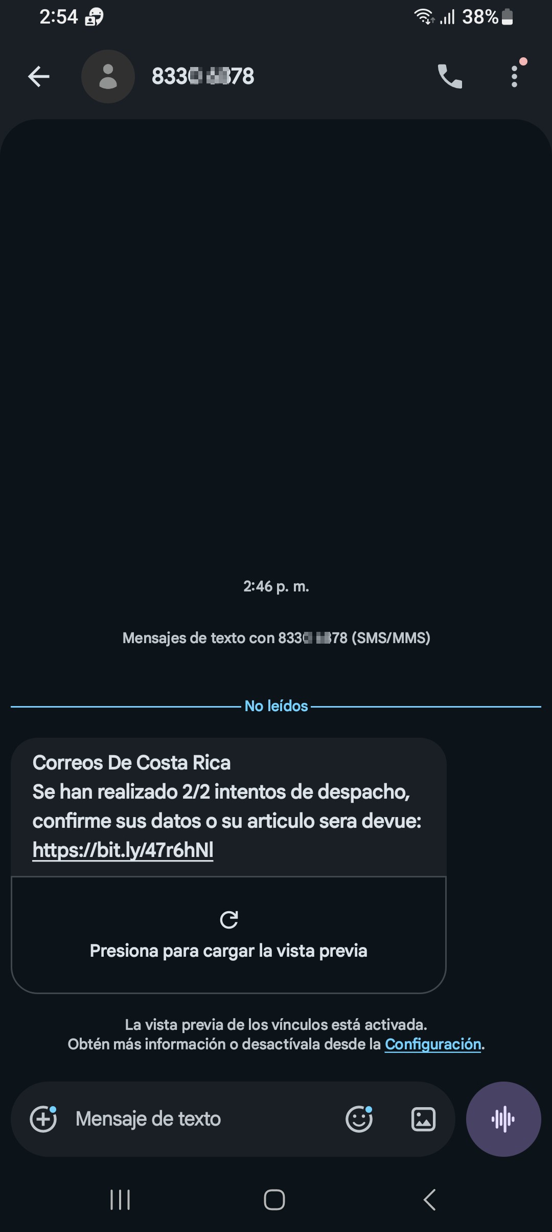 MAIL SCAMS