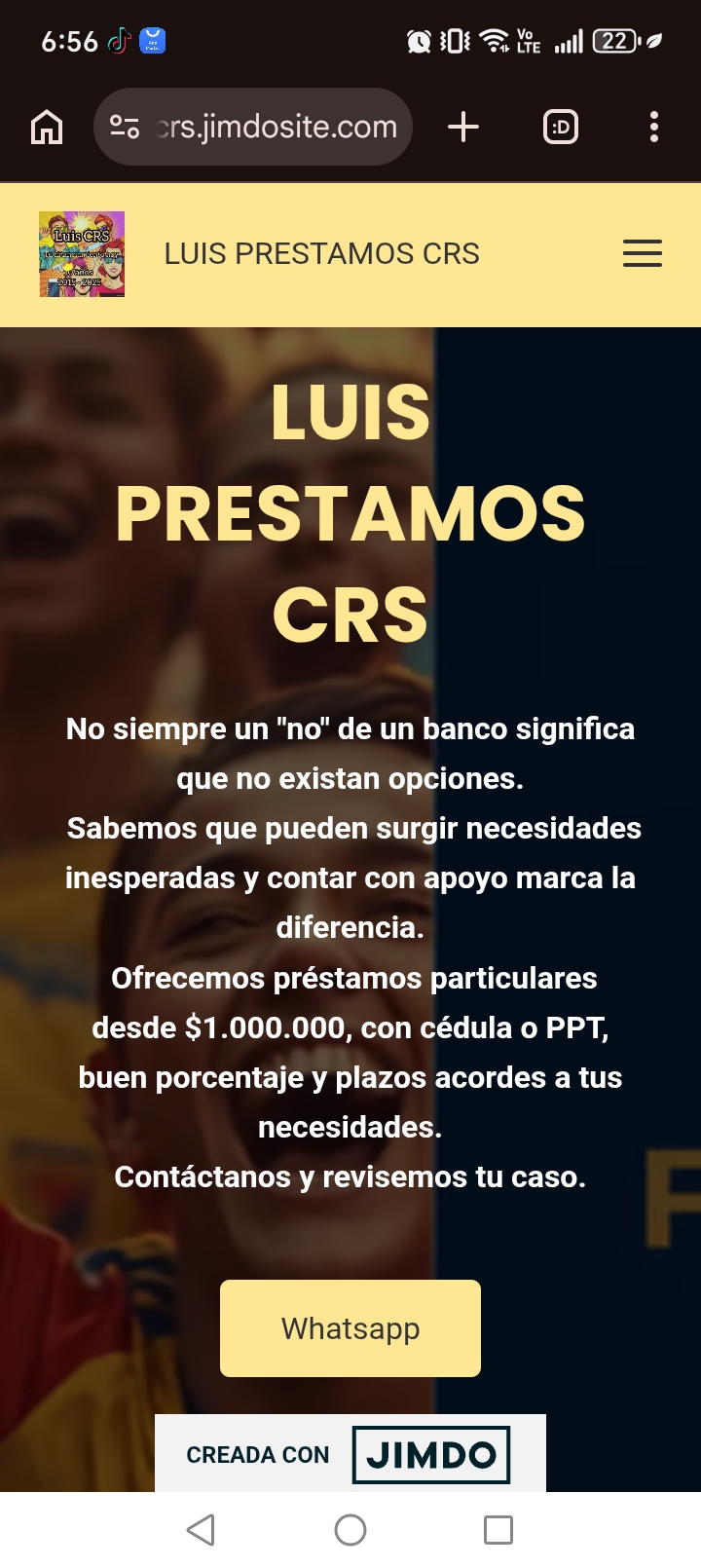 Estafa Luis Préstamo Crs - image 7