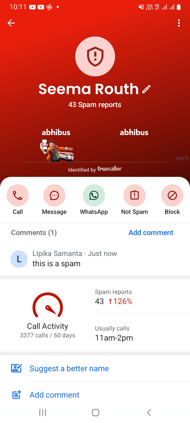 this is a spam