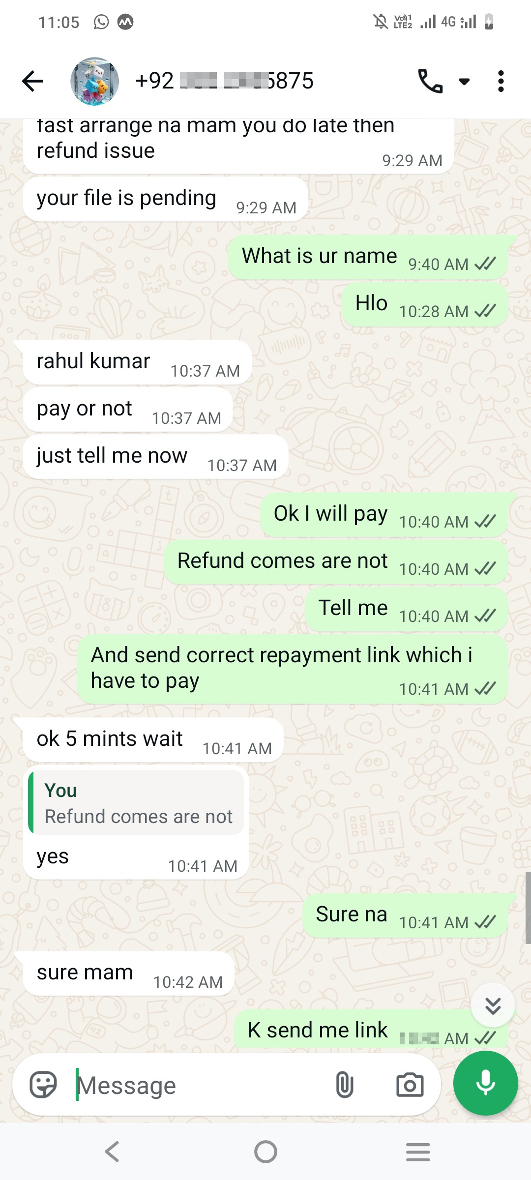 scammed  - image 4
