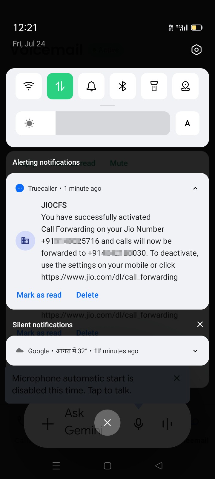 scan message with calls for waiting for scammers - image 2