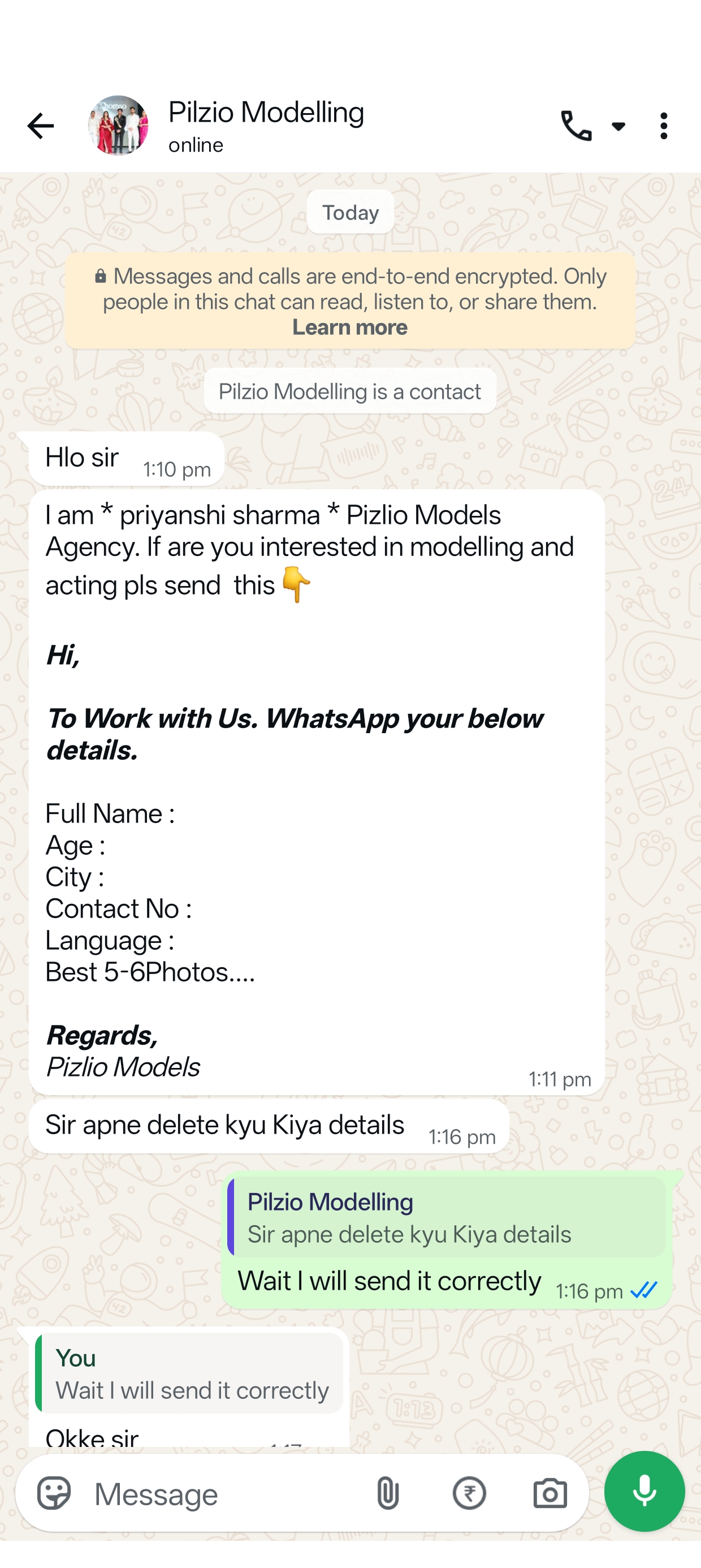 Pilzio Models agency trap 🪤 - image 2