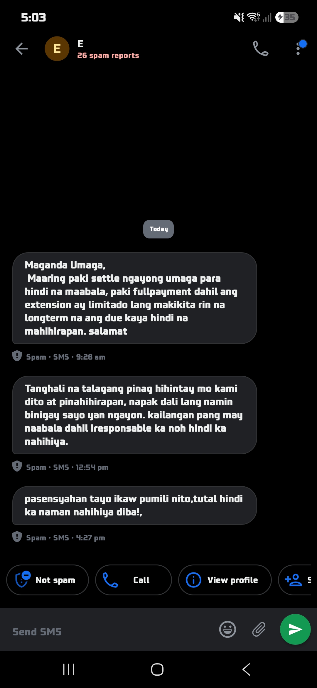 harassment scammer of online apps