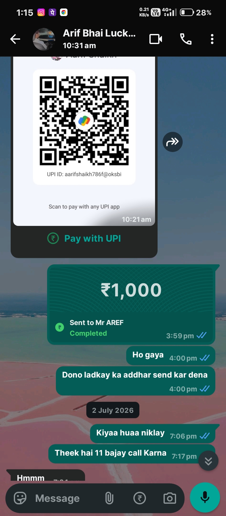 Won't receive calls after paying