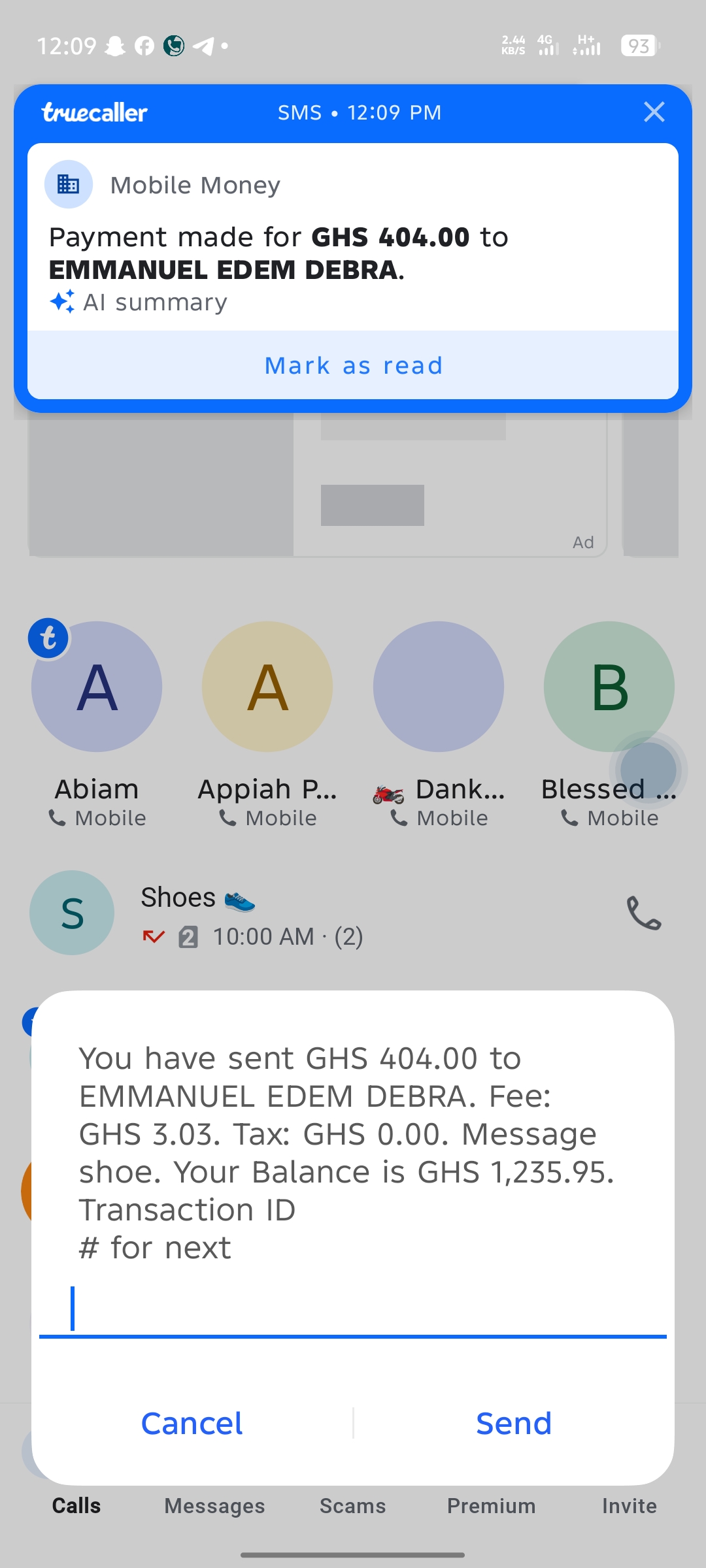 Emmanuel Eden Debra is a scammer 