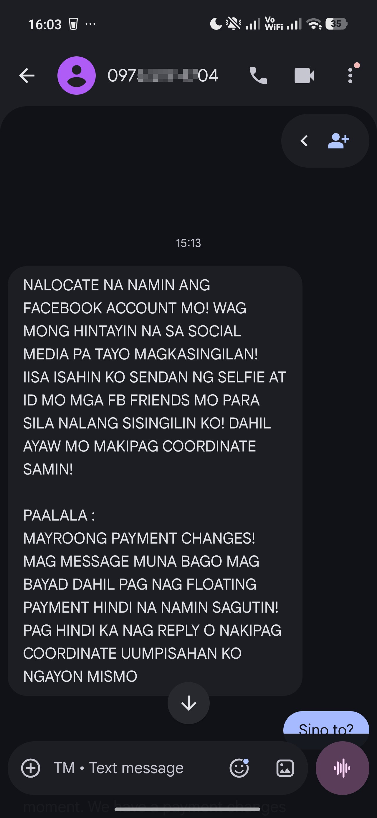 No respect shall be given from illegal online lenders 