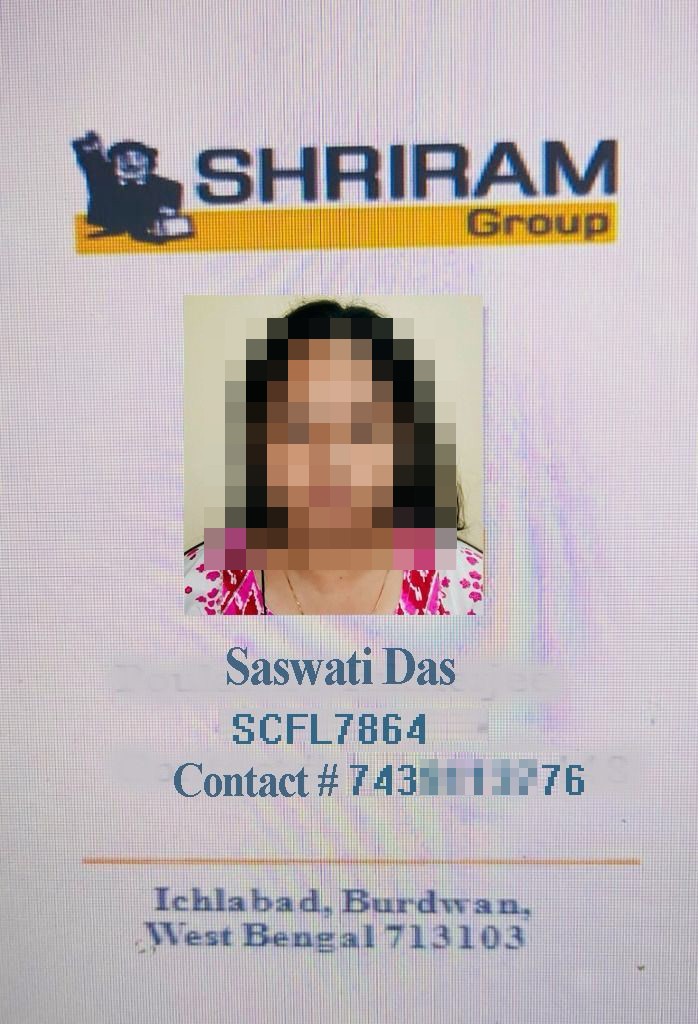 Loan scam in the name of Shriram Group (not Finance)