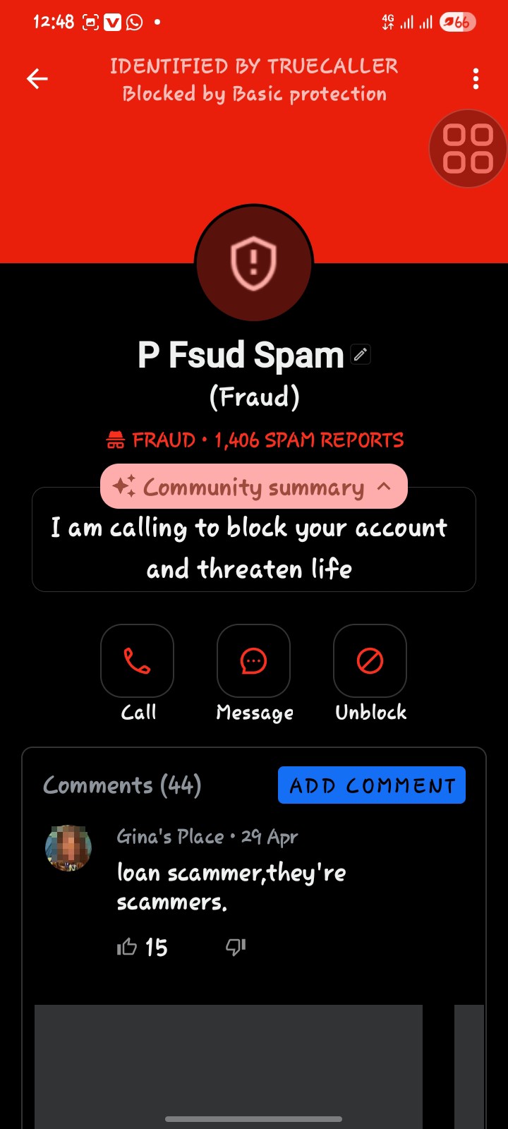 LOAN SCAM