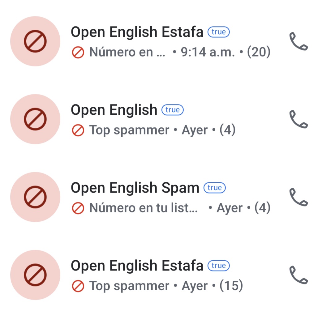 Open English scam